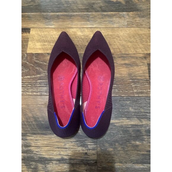 Rare Retired‎ Rothy’s Berry Lattice Stitch in Point Size 5 - Picture 2 of 3